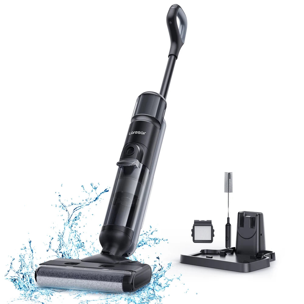Aspirateur Laveur, Aspirateur Balai sans Fil, Aspirateur Eau et Poussière Laresar M3