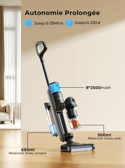 Aspirateur Laveur, Aspirateur Balai sans Fil, Aspirateur Eau et Poussière Laresar M3